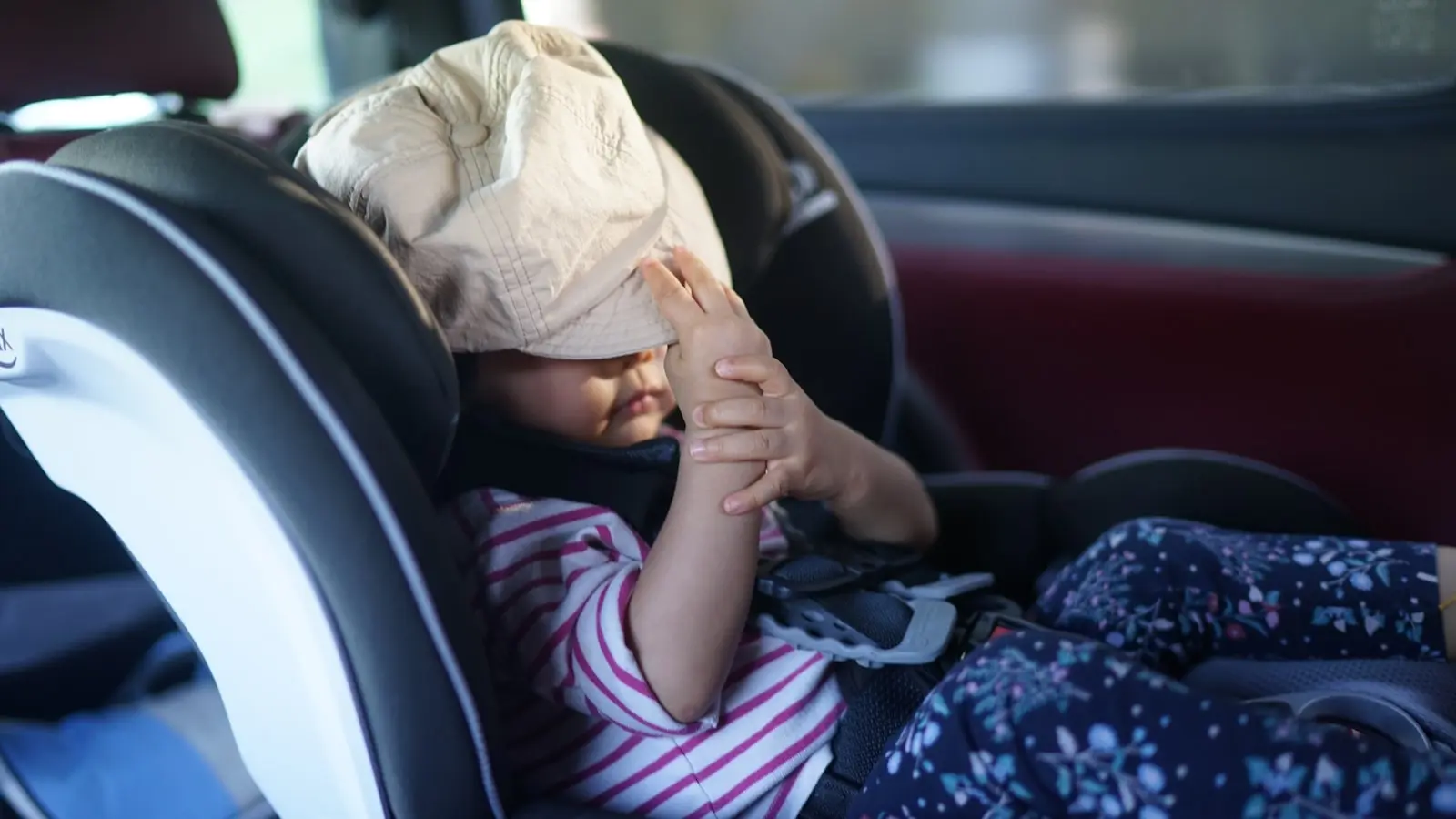 How can you keep a baby healthy on a long road trip?