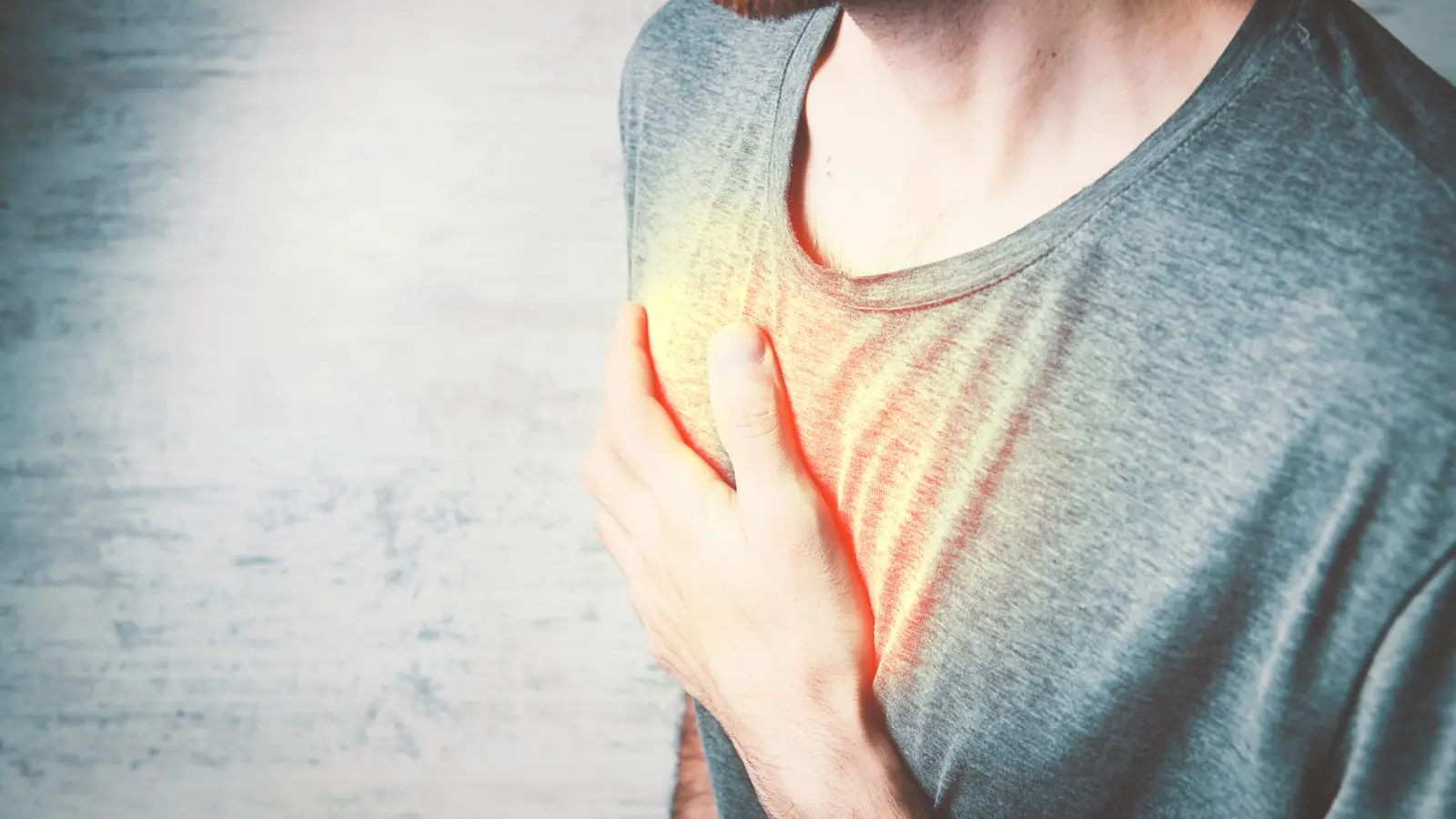 Can stress cause physical chest pain that mimics a heart attack?